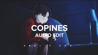 Copines  Aya Nakamura  Edit Audio  No Copyright [upl. by Aidahs]