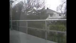 A ride on an LIRR M7 train from Nassau Blvd to Stewart Manor [upl. by Chet]