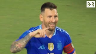 Lionel Messi Scores 2 Goals in Argentina vs Guatemala Friendly [upl. by Gut]