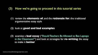 How to Write a Good Argumentative Essay Introduction [upl. by Llerrac23]