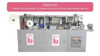 Sanitary Napkin Making Machine India [upl. by Avir308]