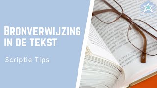 Bronverwijzing in de tekst  EENVOUDIGE uitleg  APArichtlijnen Deel 1  Scriptie TIPS [upl. by Flinn]