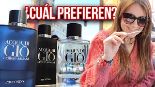 Acqua Di Gio Eau de Parfum VS Profondo VS Profumo [upl. by Timmy]