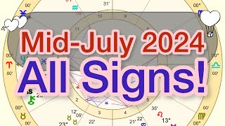 Manifesting Higher Love All Signs Astrology Report MidJuly 2024 Venus Trine Neptune etc [upl. by Brandise553]