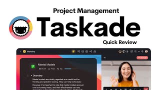 Taskade Light Project Management  Review 2023 [upl. by Steinway412]