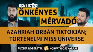 Azahriah Orbán TikTokján Történelmi MissUniverseverseny  Önkényes Mérvadó2023549 [upl. by Roper]