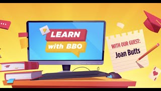 Responding to Partner’s Takeout Double With Joan Butts [upl. by Nylecoj572]