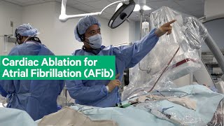 Cardiac Ablation for Atrial Fibrillation AFib [upl. by Ivie]