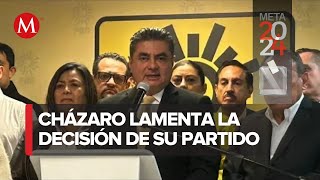 Cházaro queda fuera de la precandidatura de la CdMx [upl. by Patti502]