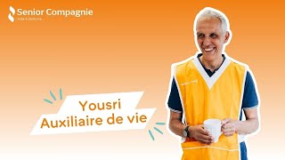 Yasir Auxiliaire de Vie chez Senior Compagnie Nanterre [upl. by Aretta]