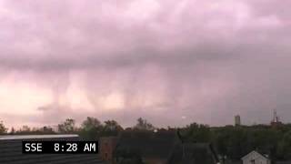 Time lapse Video of a Rare Heat Burst Event in Iowa [upl. by Rundgren]