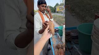 How To Peel Old Coconut In India  Fruit Cutting Skills [upl. by Magavern818]