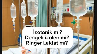 Kristaloidler hangileri ringerlaktat isolyte izotonik mayiler [upl. by Maggie503]