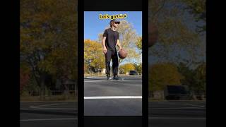 Swished from the center circle swish basketballhighlights basketballtraining [upl. by Intruoc]