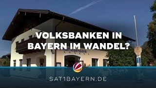 Volksbanken in Bayern Ungewisse Zukunft der Filialen [upl. by Lebam]