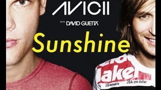 Avicii Vs David Guetta  Sunshine New Generation amp Spectrum [upl. by Attenauq429]