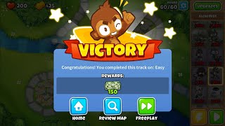 BLOONS TD 6  DOWNSTREAM  DEFLATION  NO MONKEY KNOWLEDGE [upl. by Caassi830]