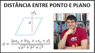 VETORES  Distância entre ponto e plano 12 [upl. by Bolan]