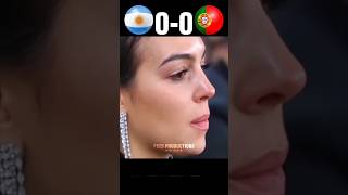 Argentina vs Portugal 😱🤯😱Semi final World Cup 2026 Imaginary football shorts ronaldo [upl. by Madeline]