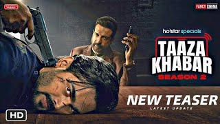 Taaza khabar season 2  official full movie in hindi  Bhuvan bam  BBKV video  2024 [upl. by Diskin]