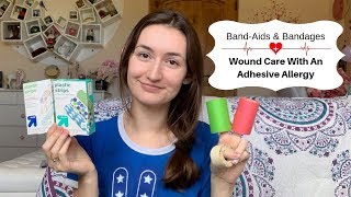 Wound Care With An Adhesive Allergy  BandAids amp Bandages [upl. by Nidla]