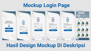 Buat Mockup Login  Figma [upl. by Edwina]