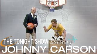 Dunk Dorf Shows His Basketball Skills and Tim Conway Stops By  Carson Tonight Show [upl. by Bunch860]