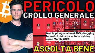 🚨 CROLLO MERCATO AZIONARIO ASCOLTA BENE 🚨 MORNING wCRYPTO BITCOIN  ALTCOINS time sensitive [upl. by Animas]