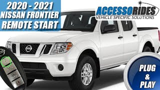 2020 2021 Nissan Frontier Remote Start 100 Plug amp Play [upl. by Lynnett513]