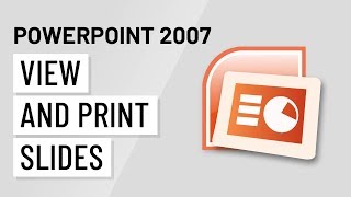 PowerPoint 2007 Viewing and Printing Slides [upl. by Pangaro302]