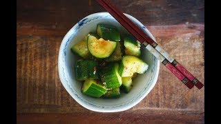 Cucumber Salad ChineseStyled [upl. by Asille]