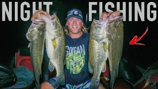 Summer Night Fishing Bass Tips  How to Catch Bass at NIGHT [upl. by Guido]