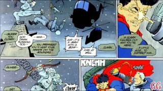 The Dark Knight Returns  Batman vs Superman From the Comics HD [upl. by Deeyn]