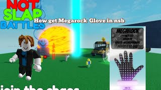 How Get megarock glove in not slap battles [upl. by Ty655]