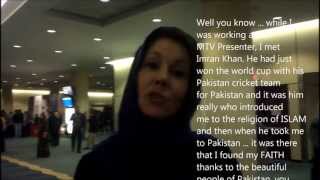 Imran Khan by Kristiane Backer HOPE and CHANGE for Pakistan [upl. by Aileen681]