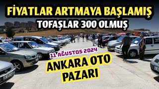 ANKARA OTO PAZARI  11 Ağustos 2024  2 El Otomobil Piyasası  İkinci El Fiyatları Yükseliyor [upl. by Ttezil]