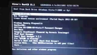 How to burn Hirens BootCD 152 [upl. by Enyawal]