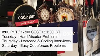 Codeforces ProblemSolving Live [upl. by Alis517]