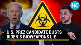 US Developing Bioweapons In Ukraine… Presidential Hopeful Exposes Biden’s Lie  Details [upl. by Havard]