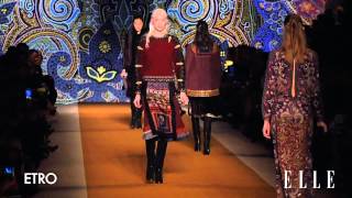 Défilé Etro AutomneHiver 20142015 [upl. by Ramey]