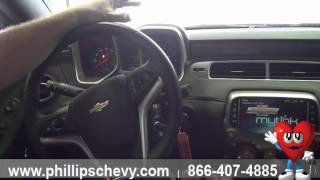 2014 Chevy Camaro  Interior Features  Phillips Chevrolet  Chicago Dealership New Car Sales [upl. by Uzzial510]