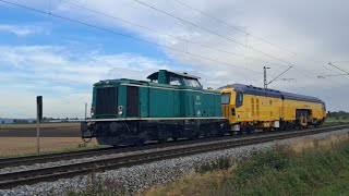 Dieselpower am 191024 an der Passauer Strecke in Osterhofen mit ÖBB Railjet Umleiterverkehr SBB [upl. by Gauntlett25]