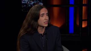 Real Time with Bill Maher Interview with Xiuhtexcatl Martinez  June 24 2016 HBO [upl. by Iblok201]