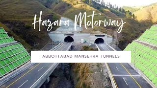 Hazara Motorway  Abbottabad Tunnel  Mansehra Tunnel [upl. by Liu883]