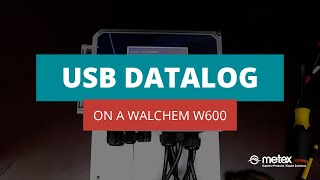 USB Datalog Export on a Walchem W600 [upl. by Heady]