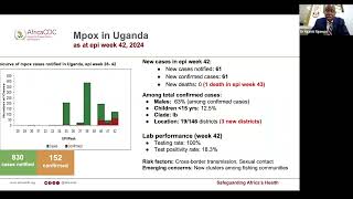 Special Briefing on Mpox amp Other Health Emergencies in Africa  Oct 31 2024 [upl. by Airottiv380]