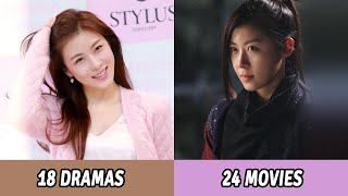 All Dramas and Movies of Ha Ji Won  Ha Ji Won 19962024 [upl. by Daly]