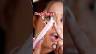 Magic eraser pen 🖊️ 🤯‼️ makeup makeuphacks magic makeuplook [upl. by Eibot]