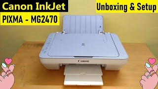 canon mg2470 printer unboxing  canon printer unboxing [upl. by Ddet]