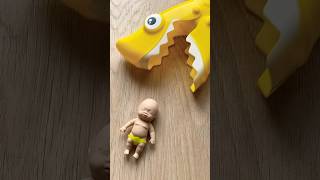 Dont hurt my baby 😱😵‍💫🥹 satisfying squishy baby funny trend shorts [upl. by Barnaby]